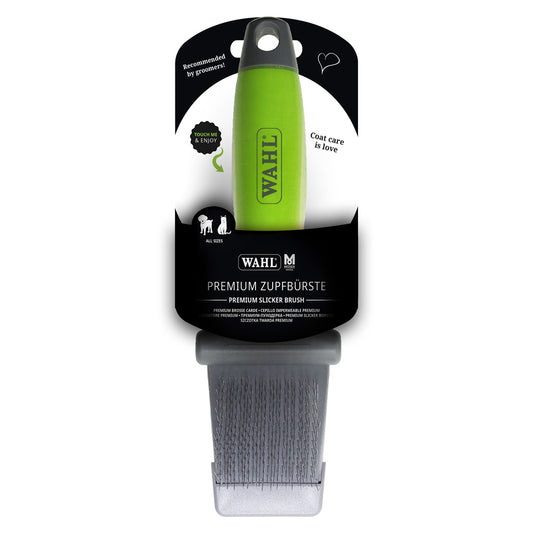 WAHL Premium Zupfbürste – 2-in-1 Bürste Für Effektive Haar- und Schmutz Entfernung