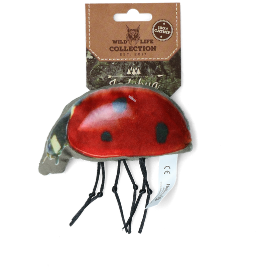 Wild Life Cat Marienkäfer – Natürliches Design aus Weichem Fell