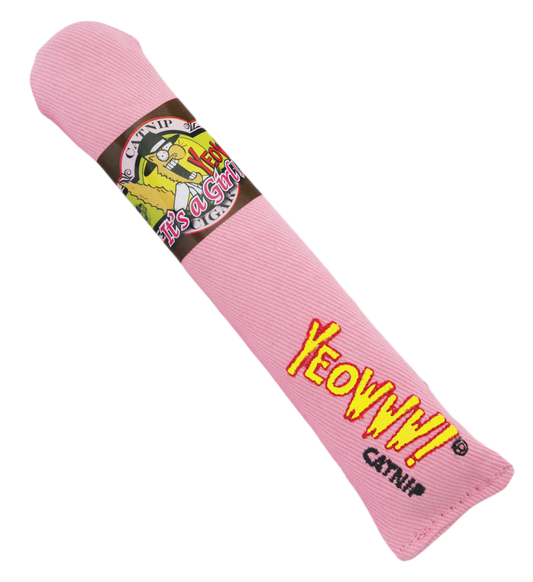 Yeowww! Cigar Rosa – 100 Prozent Mit Katzenminze Gefüllt