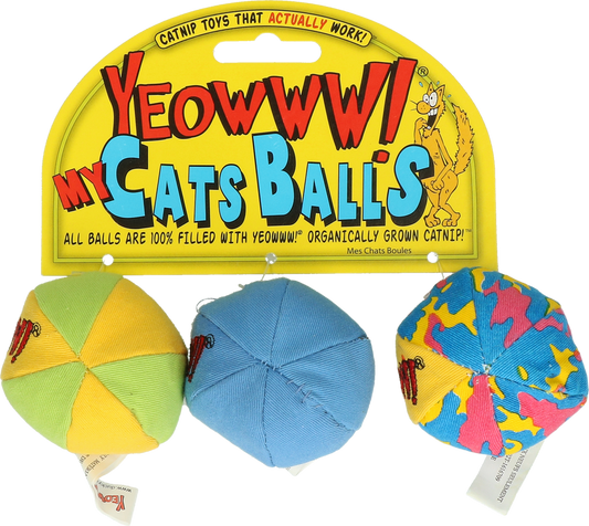 Yeowww! My Cats Balls – 100 Prozent Mit Katzenminze Gefüllt