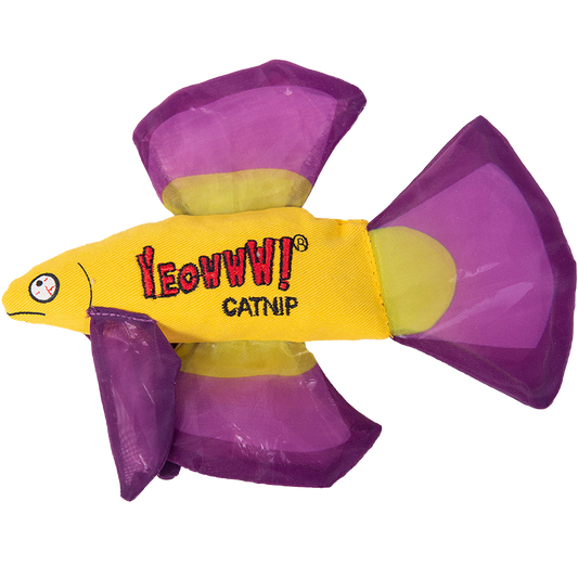 Yeowww! Mo Betta Fish Lila – Mit Biologisch Angebauter Katzenminze und Knistern