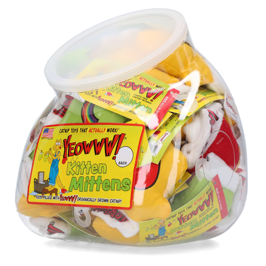Yeowww! Jug Mit 30 Kitten Mittens – Unwiderstehliche Katzenminze