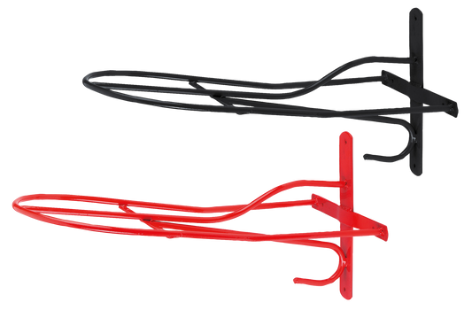 SattelPro Sattelhalter Metall 54 cm – Hochwertige Metallausführung mit Zusatzhalterung