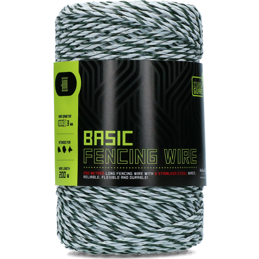ZoneGuard Basic Zaundraht 3 mm 200 m