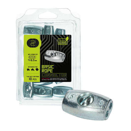 Zone Guard Basis Seilverbinder 4 bis 6,5 mm – Sichere Mechanische und Elektrische Verbindung