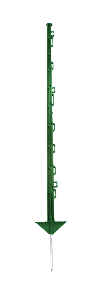 ZoneGuard Kunststoffpfahl 105 cm Grün – Ideal Für Rinder Und Schafe